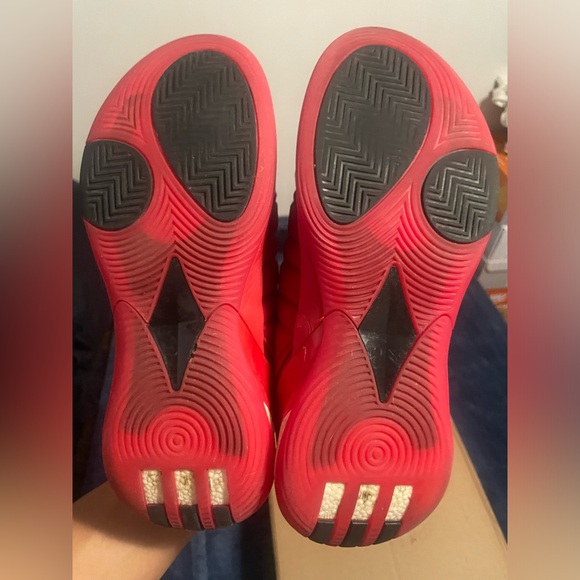 Adidas Harden Vol 7 Scarlet Core Black Size 11 - Picture 6 of 9